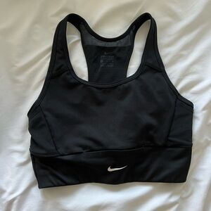 Nike Black Longline Sports Bra